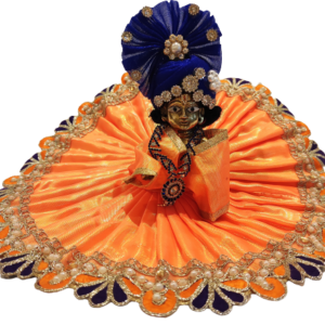 Buy pearl embroidery Laddu Gopal Dress