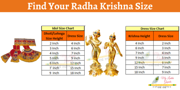 Buy Radha Krishna dresses online