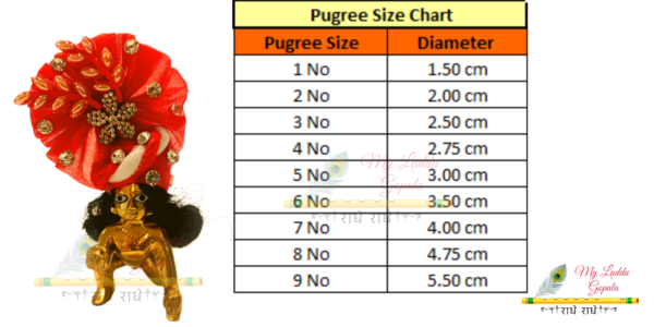 Buy laddu gopal pugree online