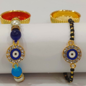 Evil eye bracelet rakhi for sale