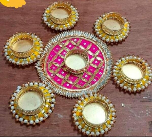 Diwali Rangoli Set with Tealights