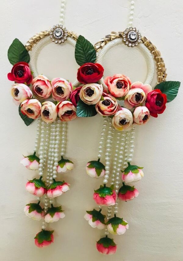 Side Hangings Pastel flowers